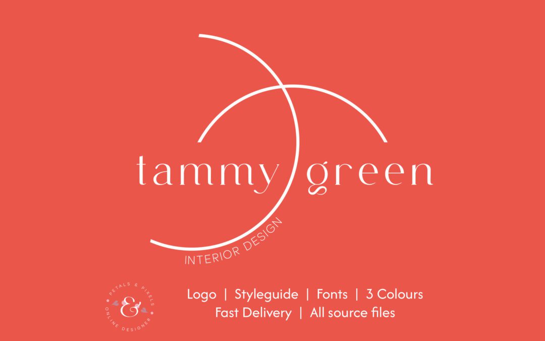 Tammy Green – Interior designer – kant en klaar logo
