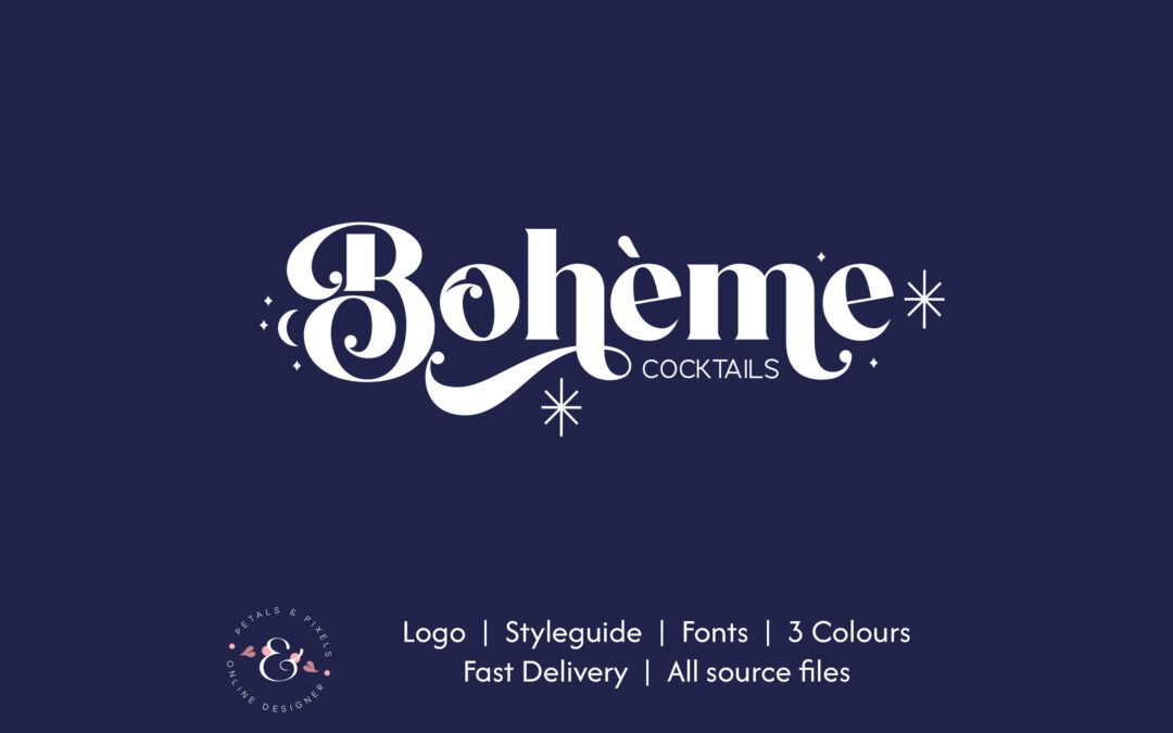 Boheme – kant en klaar logo