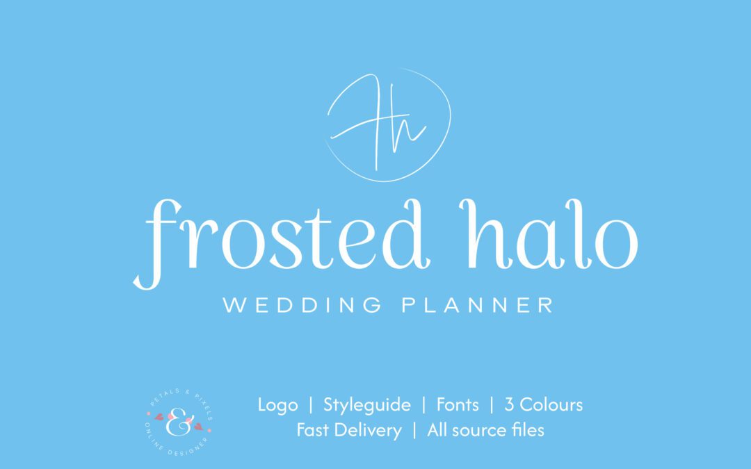 Frosted Halo – kant en klaar logo