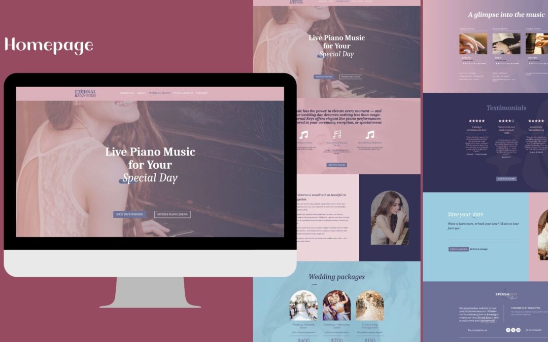 Muziek website – semi maatwerk